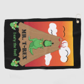 T-Rex Golf Towel Golfhandtuch (Horizontal)