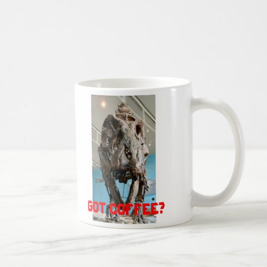 T-Rex, got Kaffee? - Tasse (Rechts)