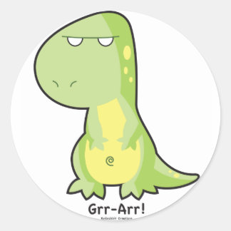 T-Rex Grr Arr Aufkleber