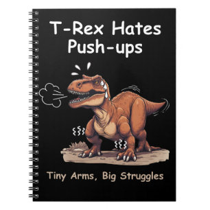 T-Rex hasst Anstoß: Kleine Waffen, große Kämpfe Notizblock