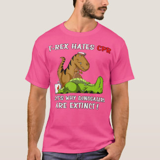 T-Rex hasst CSR, deshalb sind Dinosaurier ausgesto T-Shirt