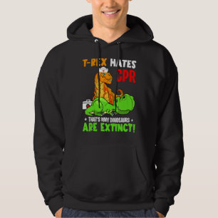 T Rex hasst CSR deshalb sind Dinosaurier ausgestor Hoodie