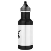 T-Rex hasst Pushups Trinkflasche (Rechts)