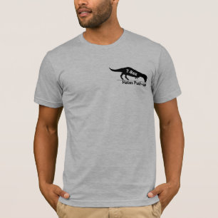 T-Rex hasst Stoß-UPS T-Shirt