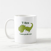 T-Rex hasst StoßUPS Kaffeetasse (Links)