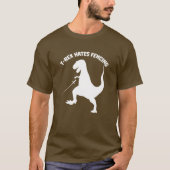 T-Rex hasst T - Shirt einzäunen (Vorderseite)
