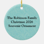 T-Rex hasst Türen Keramikornament (Hinten)