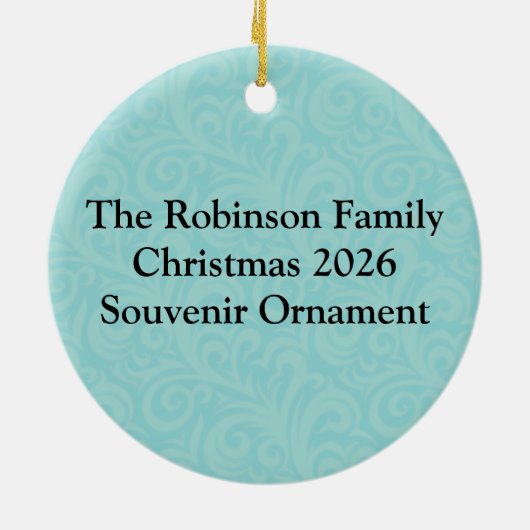 T-Rex hasst Türen Keramikornament (Hinten)