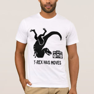 T-Rex hat Bewegungs-T-Shirt T-Shirt