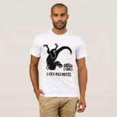 T-Rex hat Bewegungs-T-Shirt T-Shirt (Vorne ganz)