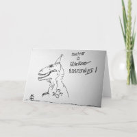 T Rex Hates Openings Weihnachten