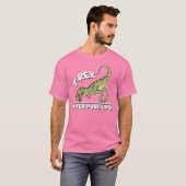 T-Rex Hates Push-Ups T-Shirt (Vorne ganz)
