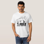 T-Rex Hates Push Ups T - Shirt (Vorne ganz)