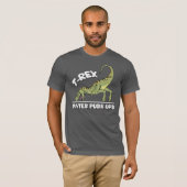 T-Rex Hates Push-Ups T-Shirt (Vorne ganz)