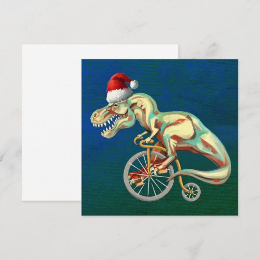 T-Rex Hipster Weihnachten (Vorne/Hinten)