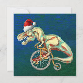 T-Rex Hipster Weihnachten