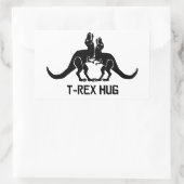 T-Rex Hug Sticker (Tasche)