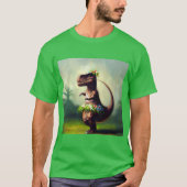 T Rex Hula Dancer T-Shirt (Vorderseite)
