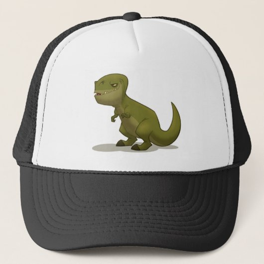 T-Rex Hut Truckerkappe (Vorderseite)