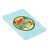 T-Rex in einem Top-Hat-Rawr bedeutet, dass ich Lie Magnet (Rechte Seite)