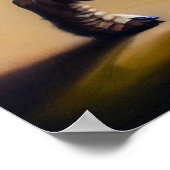 T Rex Joggen Poster (Ecke)