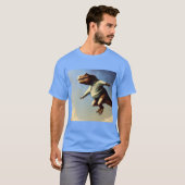 T Rex Jumping T-Shirt (Vorne ganz)