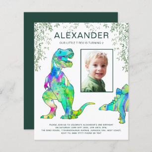 T Rex Jungle Geburtstagsparty
