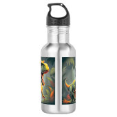 T Rex Jurassic Dinosaur Wasserflasche (Rückseite)