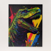 T Rex Jurassic Puzzle (Vertikal)