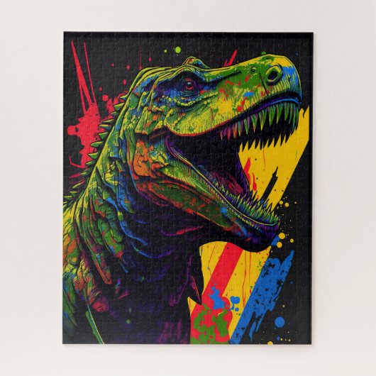T Rex Jurassic Puzzle (Vertikal)