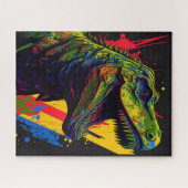 T Rex Jurassic Puzzle (Horizontal)
