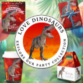 T Rex, Jurassic World, Party Platzkarte