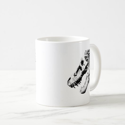 t-rex kaffeetasse (VorderseiteRechts)