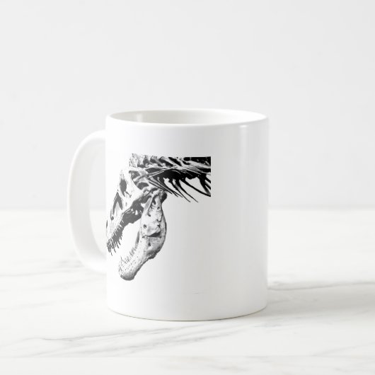 t-rex kaffeetasse (Vorderseite Links)
