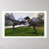 T-REX-KAMPF POSTER (Vorne)