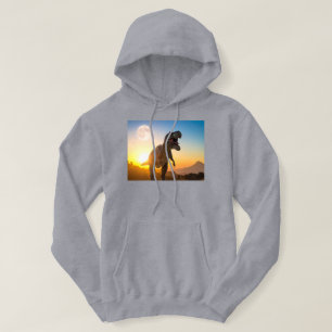 T-Rex Kapuzenpullover – Brüllender Dinosaurier Hoodie