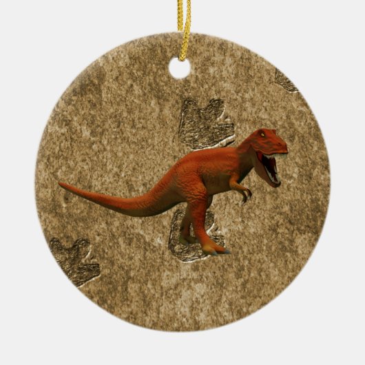 T Rex Keramikornament (Vorne)
