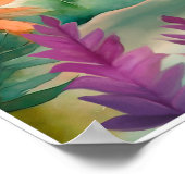 T-Rex Kinderzimmer Poster (Ecke)