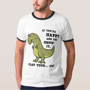 T-Rex Klatschen II T-Shirt