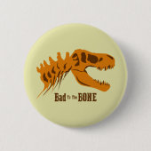 T-Rex-Knochen Button (Vorderseite)