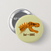T-Rex-Knochen Button (Vorne & Hinten)