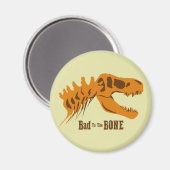 T-Rex-Knochen Magnet (Vorderseite/Rückseite)