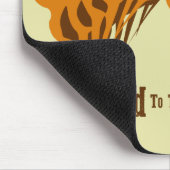 T-Rex-Knochen Mousepad (Ecke)
