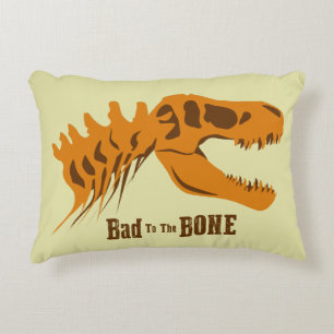 T-Rex-Knochen Zierkissen