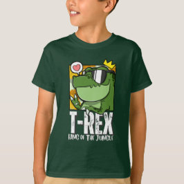 T-rex - König des Dschungels T-Shirt
