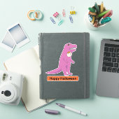 T-rex-Kostümkrautsticker Aufkleber (iPad Hülle)