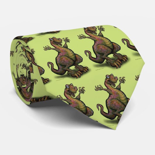 T-Rex Krawatte (Gerollt)