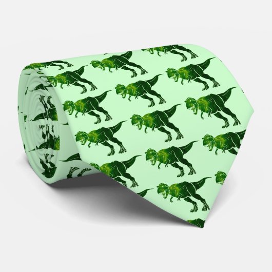 T-Rex Krawatte (Gerollt)