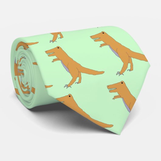 T. Rex-Krawatte Krawatte (Gerollt)