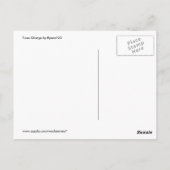 T-Rex-Ladung Postkarte (Rückseite)